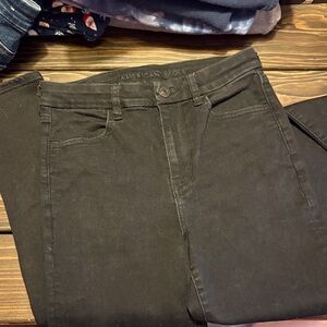 American Eagle Black Skinny Jeans